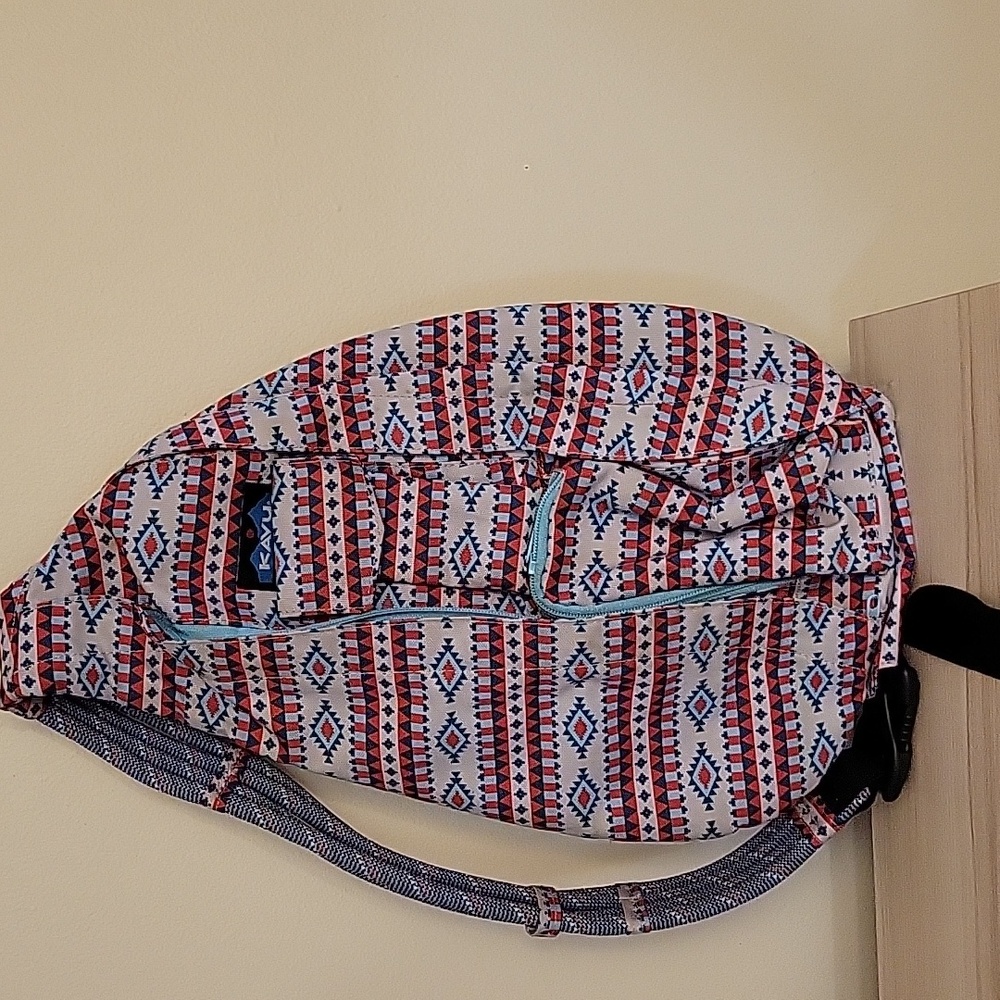 KAVU Rope Sling Compact Lightweight Crossbody Bag - Color: Desert Retreat